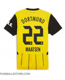 Günstige Borussia Dortmund Ian Maatsen #22 Heimtrikot 2024-25 Kurzarm